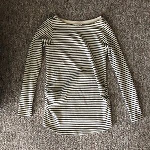 Striped Maternity shirt